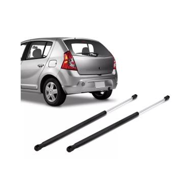 Imagem de Par Amortecedor Tampa Traseira Porta Malas Sandero Até 2014