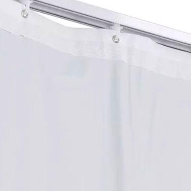 Imagem de Cortina Blackout Pvc Trilho 270x250 cm Daju Bege/Cinza