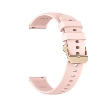 Imagem de Sunorshop Pulseira de rastreador de fitness, acessórios de substituição ajustáveis, pulseira esportiva clássica para relógio inteligente H23