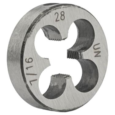 Imagem de Matriz redonda Aceteel 7/16" - 28 UN, matriz de rosca para máquina à direita 7/16" x 28 UN