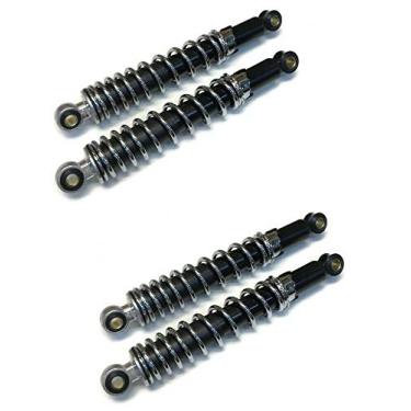 Imagem de 4 amortecedores ajustáveis 30 cm comprimento 10 mm ID - Minibike Mini Bike Go Kart Cart Go-Cart