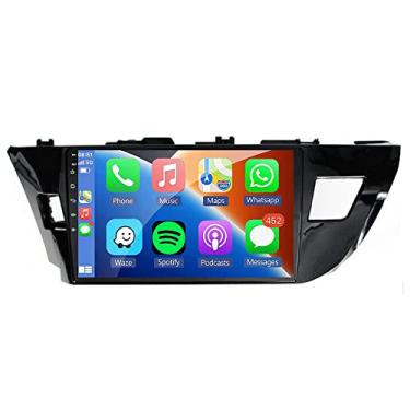 Imagem de Android 12 para Toyota Corolla Radio 2014 2015 2016 EQ Stereo Built-in Bluetooth Head Unit DSP Wireless Carplay Android Auto Free Backip Camera 10.1 IPS Touchscreen Navegação GPS (4 GB RAM + 64 GB