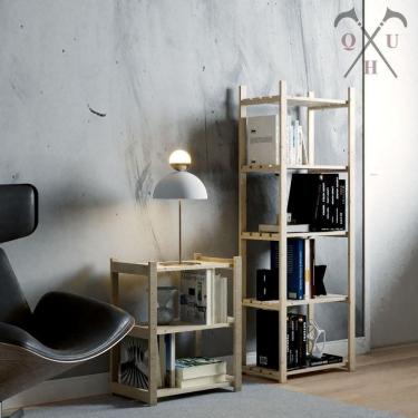 Imagem de 8 Estantes De Chão Decorativo 140cm