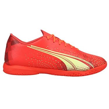 Imagem de PUMA Men's Ultra Play Indoor Training Sneaker, Fiery Coral-Fizzy Light Black, 9.5