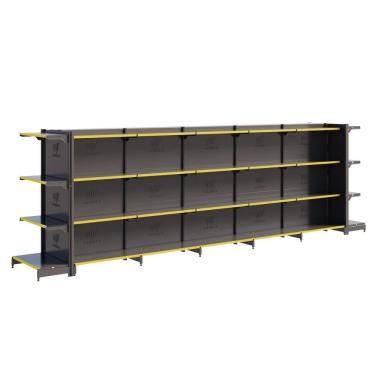 Imagem de Gôndola Expositora Fit Centro 2 Pontas 1 Inicial E 4 Continuações 1,37 m Amapá