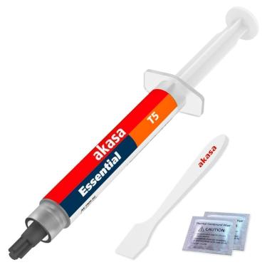 Imagem de Pasta Térmica Akasa T5 Essential - Seringa 5g - 4,0 W/mK - AK-T505-5G-Unissex