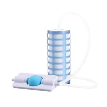 Imagem de Purificador de água para acampamento Dispositivo portátil de filtragem de água potável Suporte Sifão/Pressão negativa 2 modos para acampamento ao ar livre Caminhada Viagem Aventura