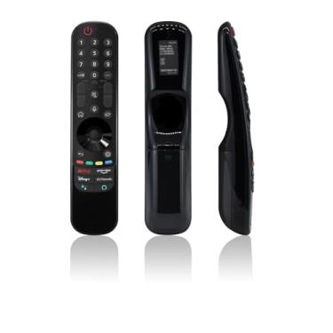 Imagem de JISOWA Controle remoto universal Voice Magic para LG C1 B9 UP7700 Pub QNED90 QNED99 UPA C1 B3 C3 AUA UP7070 PUD UP8000 PUR Series Smart TV MR21GA AKB76036202 MR22GA Substituição