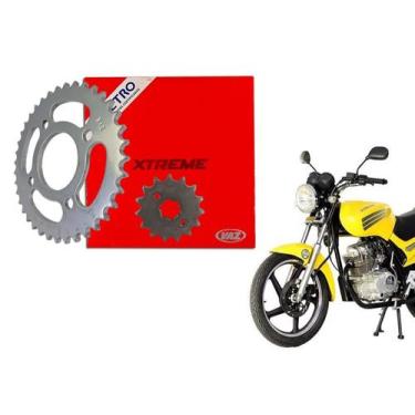 Imagem de Kit Coroa e Pinhão Sem Corrente Vaz Dafra Speed 150