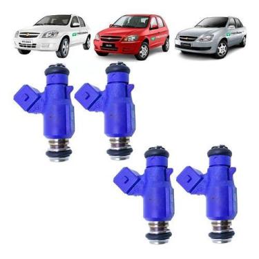 Imagem de Bico injetor gm celta corsa prisma 1.0 8v 2007 á 2015 - kit c/ 4 unida