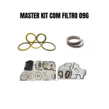 Imagem de Master kit com filtro do câmbio automático 09g - TRANSNATION