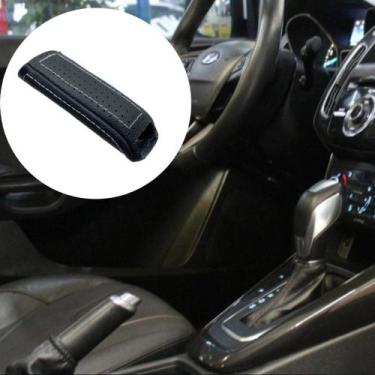 Imagem de Proteção em couro manopla alavanca freio de mão Focus S 2014 2015 2016