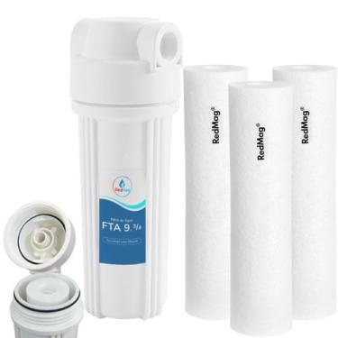 Imagem de Filtro D Agua Caixa D'água Poe RedMag 9.3/4 + 3 Refil Extra