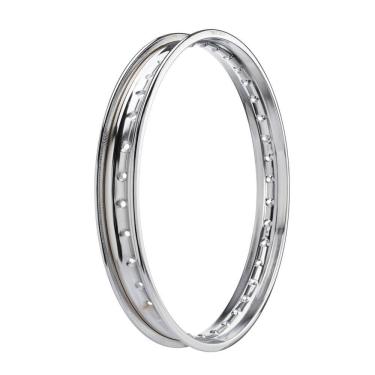 Imagem de Aro De Roda Temco Cromado 185 X 19 (d) Bros 150 [F016]