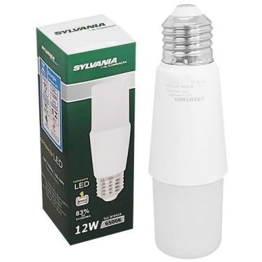 Imagem de Lâmpada Compacta T44 Led 12W E27 Bivolt Branco Frio - SYLVANIA, 110V/2
