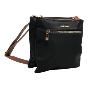 Imagem de Bolsa Feminina Versátil Clássica Moderna Chenson, Preto, UN