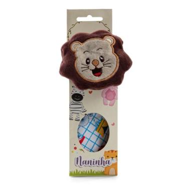 Imagem de Paninho Naninha Bichinho Porta Chupeta Bebe Pelúcia - Lalu enxovais, L