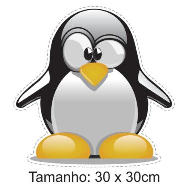 Imagem de Adesivo Pinguim - Leo Publicidade
