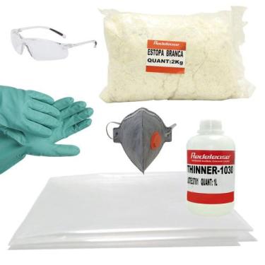 Imagem de Kit Limpeza e Segurança (EPIs) - Redelease