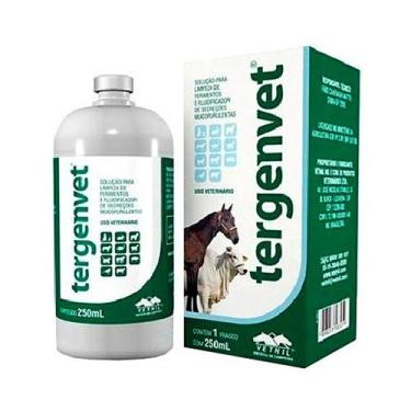 Imagem de Solução Tergenvet para Limpeza de Ferimentos 250ml - Univet