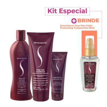 Imagem de Kit Senscience True Hue Inner Restore Home Care Oil (4 produtos)