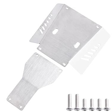 Imagem de AllinRC Stainless Steel Chassis Guard & Skid Plate Guard Armors Frame Protector for Tamiya CC01 Upgrades