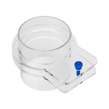 Imagem de Gralara Alimentador de peixes evita que a comida dos peixes se espalhe Anel de alimentação resistente para aquário pendurado para camarão, peixe Betta e,