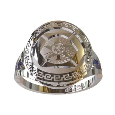 Imagem de Anel De Formatura De Gestão Pública Em Prata 950k - Vieira Cruz Joias,