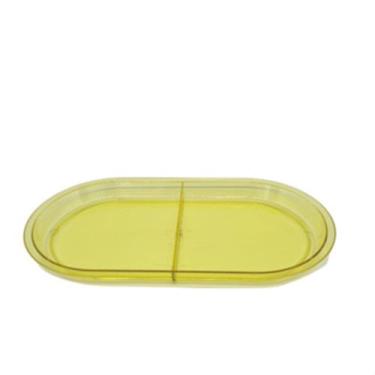 Imagem de 10 - Petisqueiras Plásticas Bandeja Dupla 2 Divisórias - Deluma, Amare