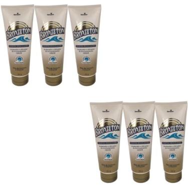 Imagem de Acelerador de bronzeamento natural bronzeton 180g demazon kit 06 unid.