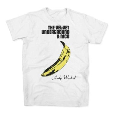 Imagem de Camiseta Algodao The Velvet Underground - Vistanervous, Branco, M