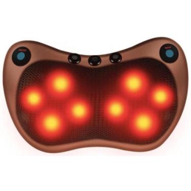 Imagem de Almofada Encosto Massageador Shiatsu Lombar Pescoço Veicular - Bc Bora