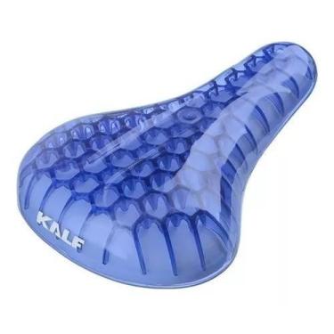 Imagem de Selim Bike Mirim Infantil Colméia Kalf Cores Aro 12 16 20, Azul