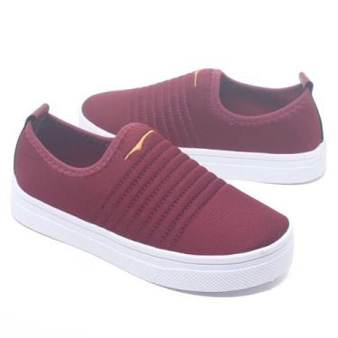Imagem de Tênis Sapatênis Sapatilha feminino Masculino Slip On Casual Leve e Con