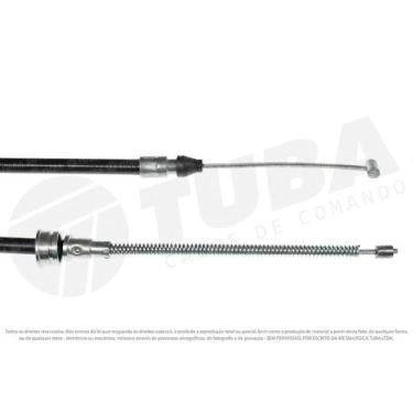 Imagem de CABO FREIO MAO LE para UNO MILLE FIRE 1.0 LE 08/ UNO FIRE 1. - TUBA