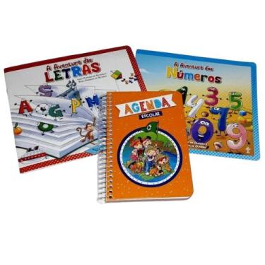 Imagem de Kit Livros Infantil e Agenda Escolar - CPB