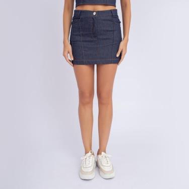 Imagem de Saia susie curta jeans feminina - Susie Modas, Jeans, M