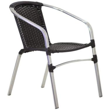 Imagem de Conjunto 4 Cadeiras Floripa em Alumínio para Área, Cozinha, Jardim Tra