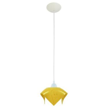 Imagem de Pendente Moderno Quarto Infantil Papoula Golfinho Azul - CM GLASS - CL
