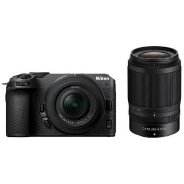 Imagem de Câmera Mirrorless Nikon Z30 4k Full Hd 120p Com Lente 16-50mm + 50-250