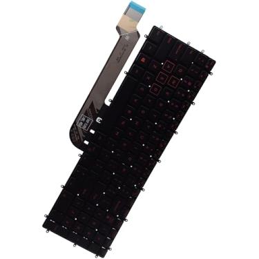 Imagem de Deal4GO Backlit Keyboard Replacement for Dell G3 3579 3500 3779|Inspiron 3585 3593 5567 7567 7568 7577 7786|G5 5587 5505|G7 7590 - RED