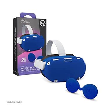 Imagem de Hyperkin GelShell Headset Silicone Skin and Lens Cover Set for Oculus Quest 2 (Blue) - Oculus
