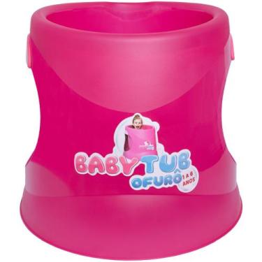 Imagem de Banheira babytub ofuro flúor pink - 1 á 6 anos