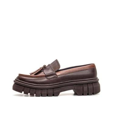 Imagem de Sapato Manu Vintage Touch 0484 Café/Tan - Zapattero