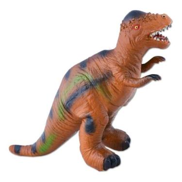 Imagem de Dinossauro De Brinquedo Grande Com Sons De Borracha Macio. - DM TOYS