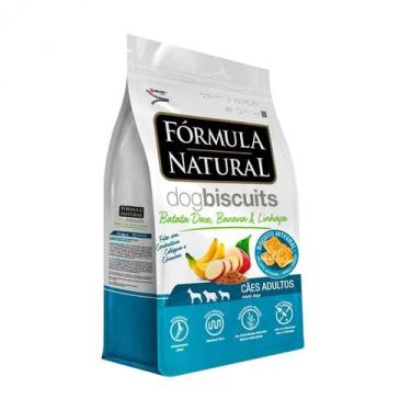 Imagem de Formula natural dog biscoito batata banana linhaca 250g, 250