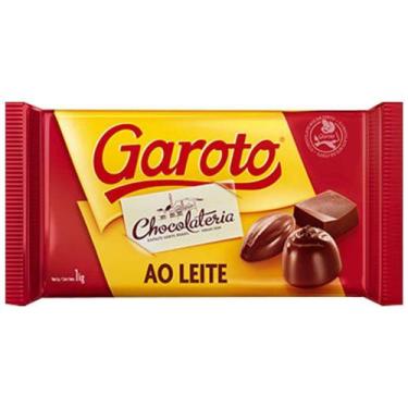 Imagem de Chocolate Garoto Barra 1Kg Ao Leite, Ao leite