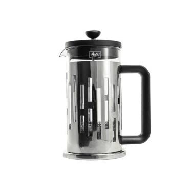 Imagem de Prensa Francesa Melitta com acabamento metálico 600mL