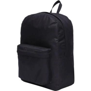 Imagem de Mochila Escolar Preta All Black Winth