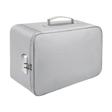 Imagem de shamjina Bolsa de documentos à prova de fogo, pasta de arquivo expansível, organizador multicamadas, caixa de armazenamento de arquivos à prova de fogo, para, 4 Camadas com